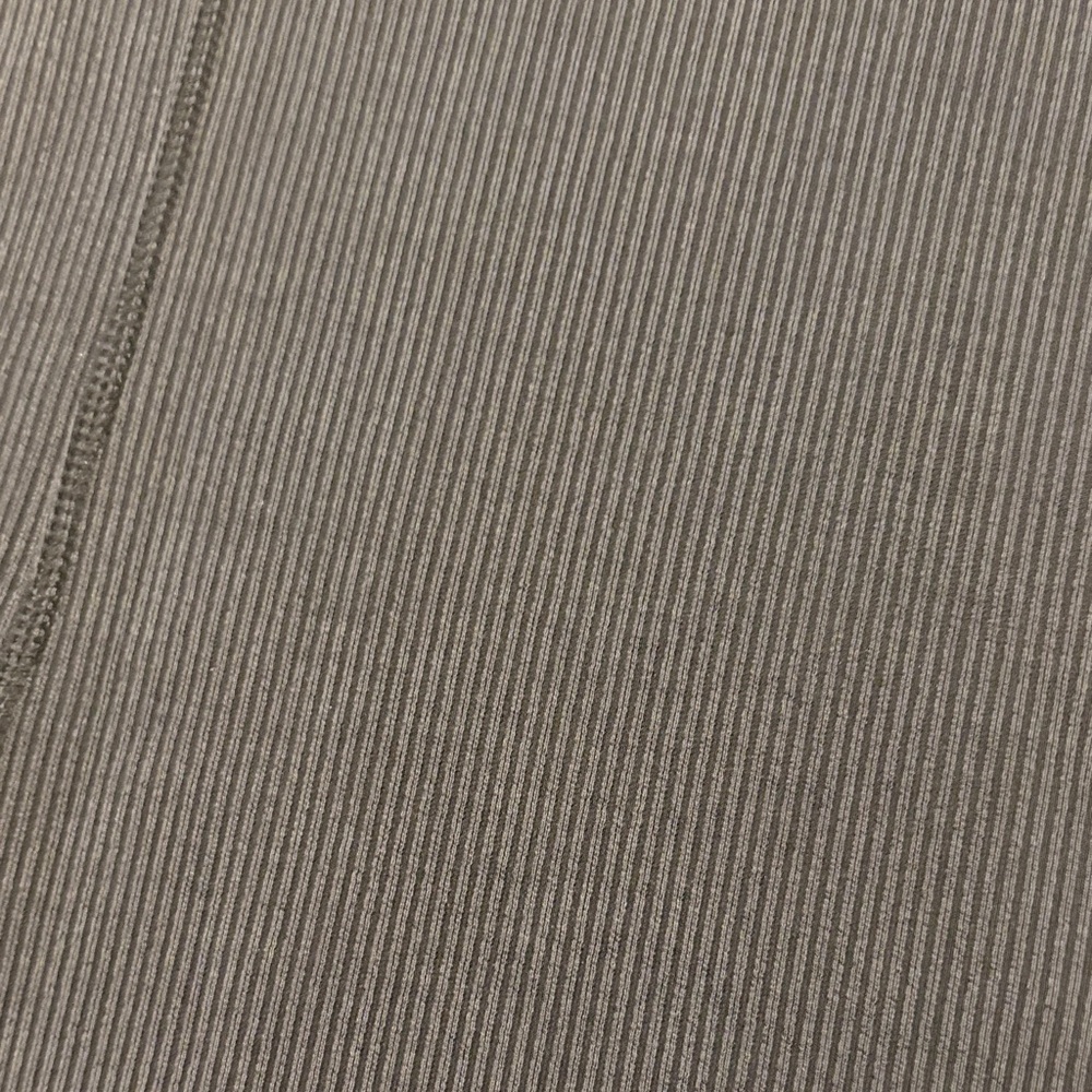 NWOT Lululemon Ribbed Soft-stream SET wide leg black with crew - Picture 7 of 10